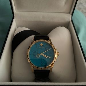 *Brand New* Men’s Gucci G-Timeless Turquoise Watch